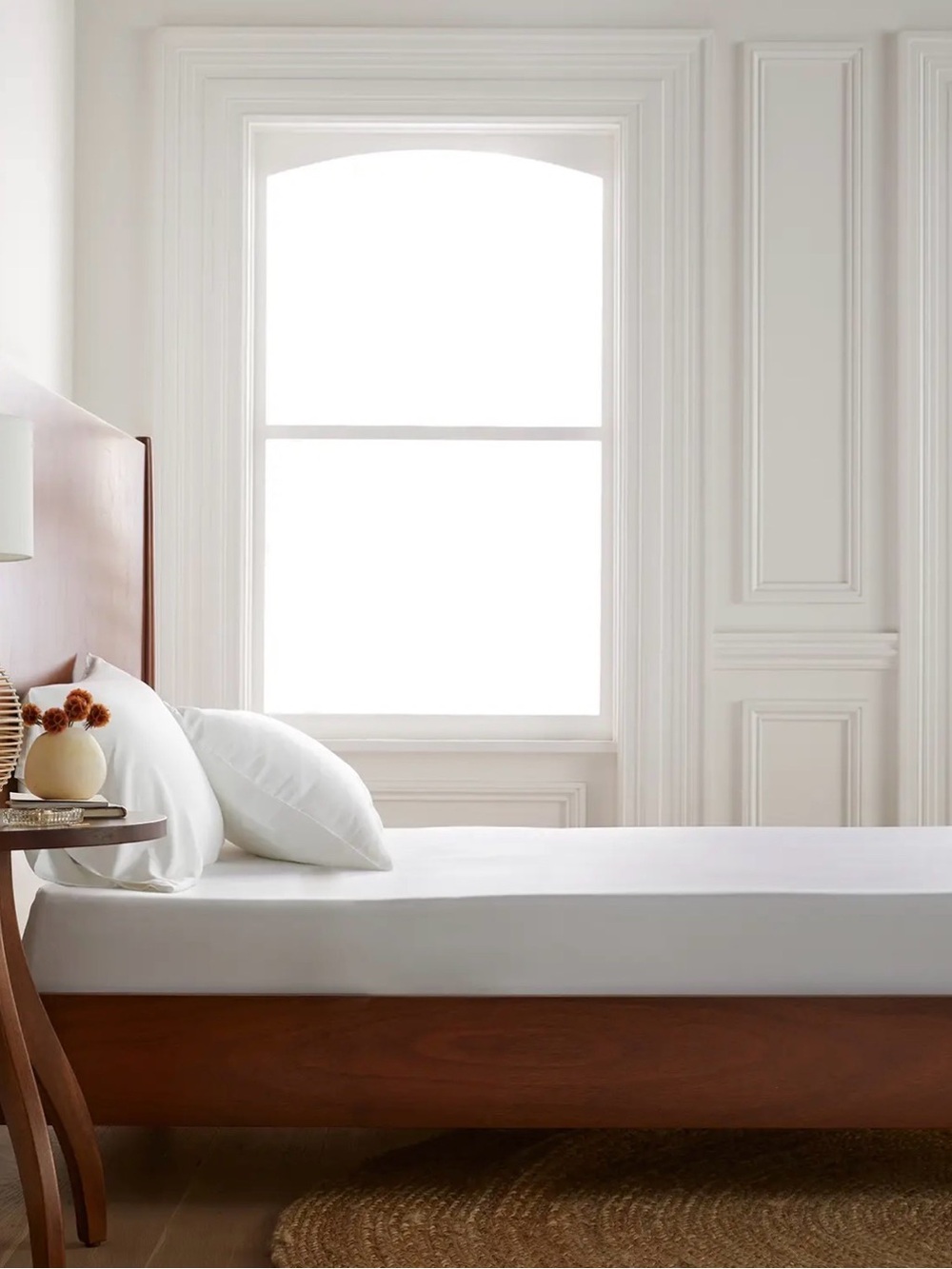 Quince Bamboo Twin Fitted Sheet plus Pillowcase